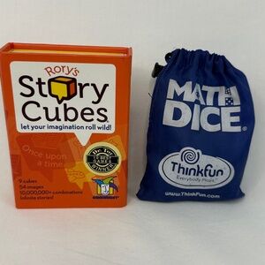 Story Cubes & Math Dice- Fun educational games for kids